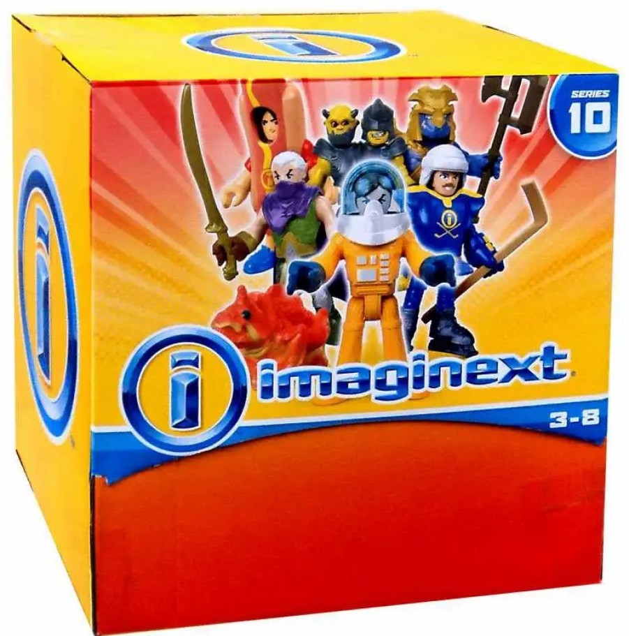 All Brands Fisher Price | Fisher Price Imaginext Series 10 Collectible Figure Mystery Box [36 Packs]