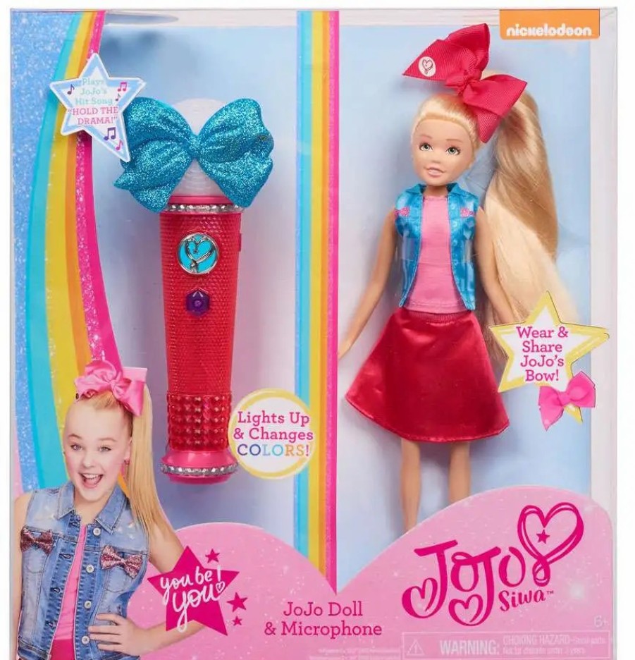 All Brands Just Play | Nickelodeon Jojo Siwa Jojo Doll & Microphone Exclusive Set