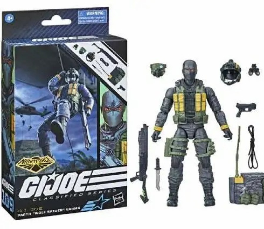 All Brands Hasbro Toys | Gi Joe Classified Series Parth "Wolf Spider" Varma Exclusive Action Figure (Pre-Order Ships )