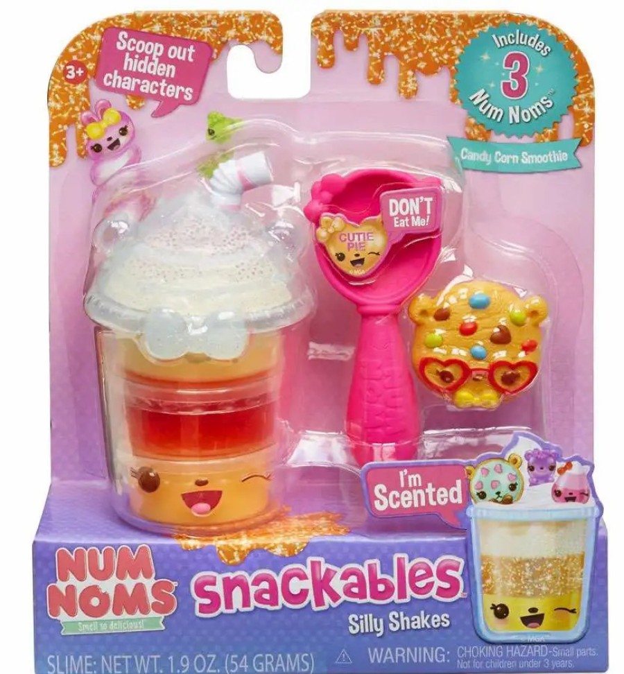 All Brands MGA Entertainment | Num Noms Snackables Silly Shakes Candy Corn Smoothie Scented Pack