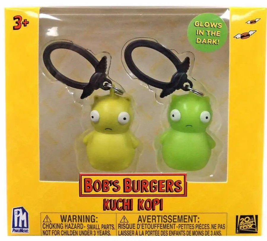 All Brands UCC Distributing Inc. | Bob'S Burgers Clip On Hanger Kuchi Kopi Collector Clip 2-Pack [Glows-In-The-Dark]