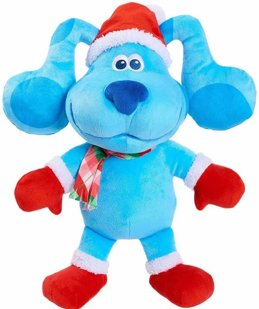 All Brands Just Play | Blue'S Clues & You! Holiday Blue 15-Inch Plush