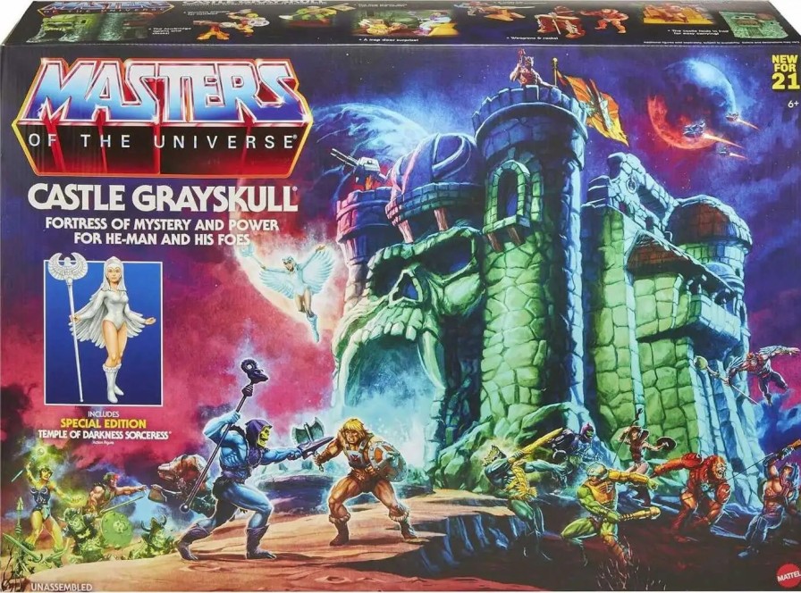 All Brands Mattel | Masters Of The Universe Castle Grayskull Set