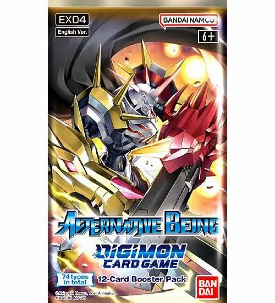 All Brands Bandai | Digimon Trading Card Game Alternative Being Booster Pack Ex04 [12 Cards]