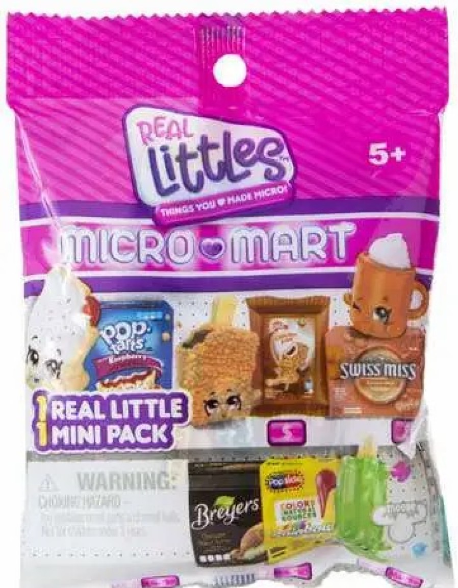 All Brands Moose Toys | Shopkins Real Littles Season 15 Micro Mart Mystery Mini Pack [1 Real Little + 1 Mini Pack]