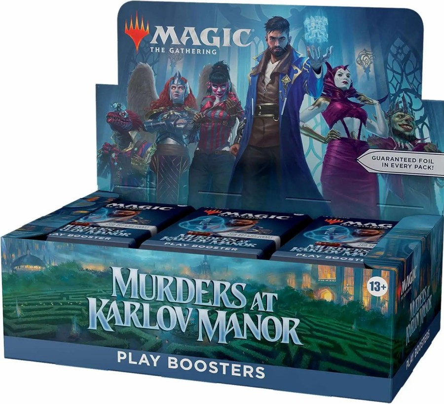 All Brands Wizards of the Coast | Mtg Trading Card Game Murders At Karlov Manor Play Booster Box [36 Packs] (Pre-Order Ships February)