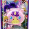 All Brands Mattel Toys | Polly Pocket Pet Connects Unicorn Micro Playset