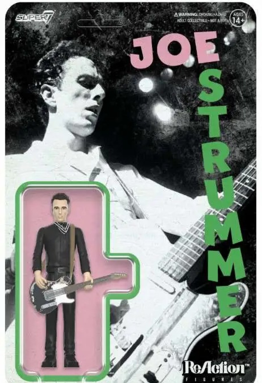 All Brands Super7 | Reaction The Clash Joe Strummer Action Figure [London Calling] (Pre-Order Ships February)