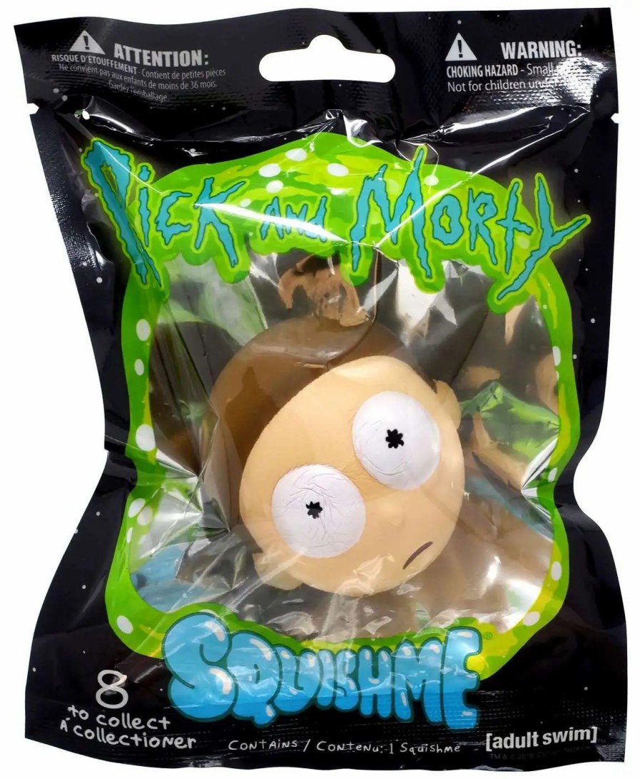 All Brands Just Toys | Rick & Morty Squishme Morty Squeeze Toy