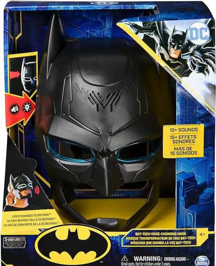 All Brands Spin Master | Dc Batman Bat-Tech Voice Changing Mask Roleplay Toy