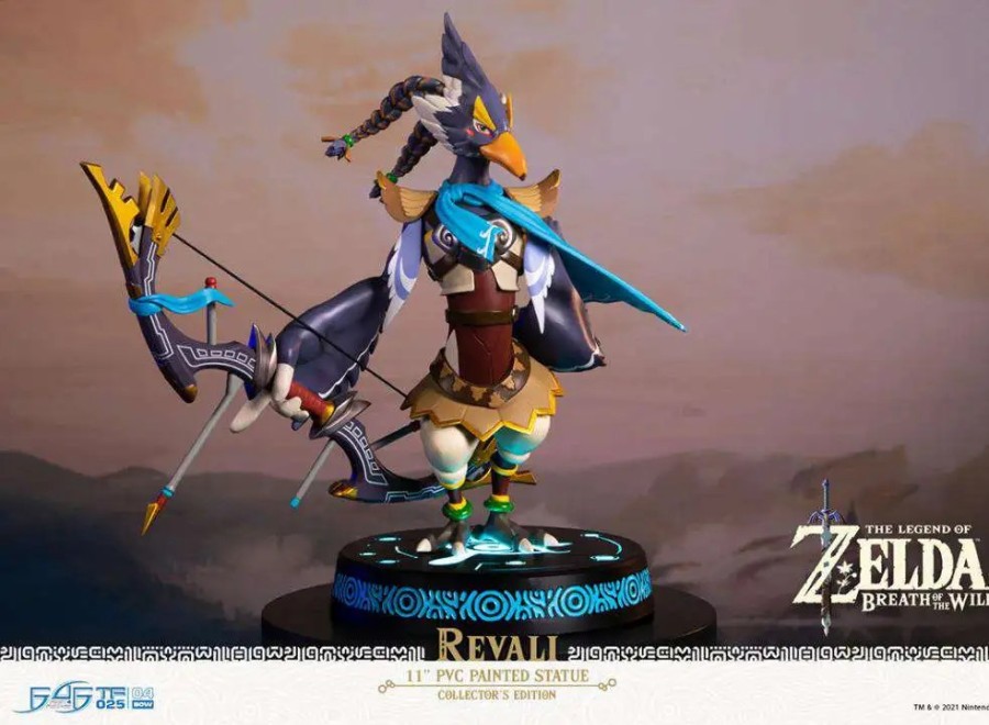 All Brands First 4 Figures | Legend Of Zelda Breath Of The Wild Revali 10-Inch Collectible Pvc Statue [Collector'S Edition]