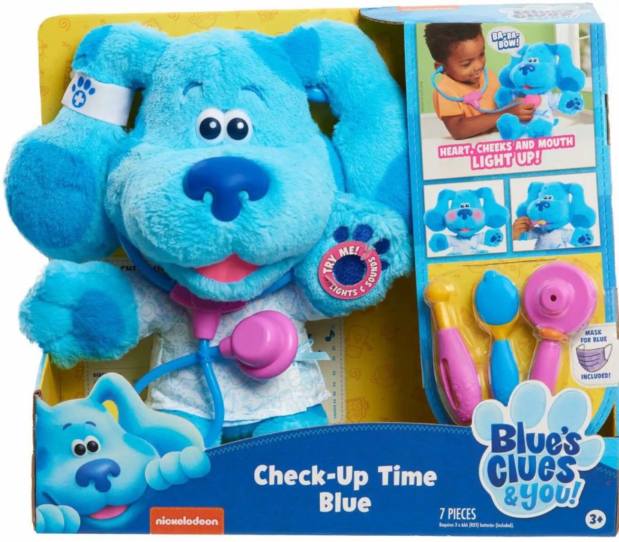 All Brands Just Play | Blue'S Clues & You! Ultimate Check-Up Time Blue Exclusive Toy