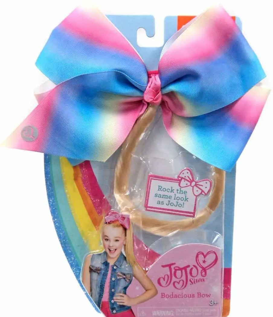 All Brands Just Play | Nickelodeon Jojo Siwa Bodacious Hair Bow Exclusive Dress Up Toy [Rainbow]