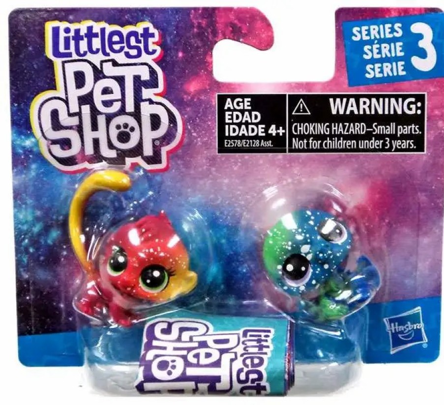 All Brands Hasbro Toys | Littlest Pet Shop Cosmic Comet Monker (Monkey) & Celestine Slothing (Sloth) Figure 2-Pack