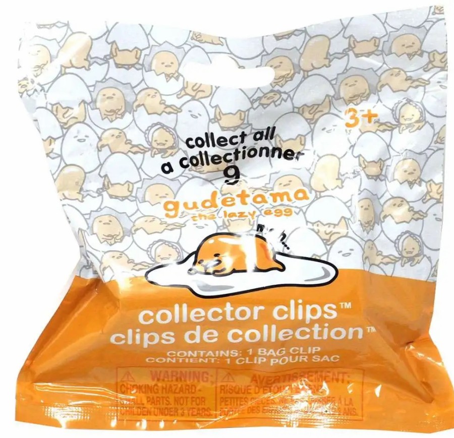 All Brands UCC Distributing Inc. | Sanrio Collector Clips Gudetama Mystery Pack