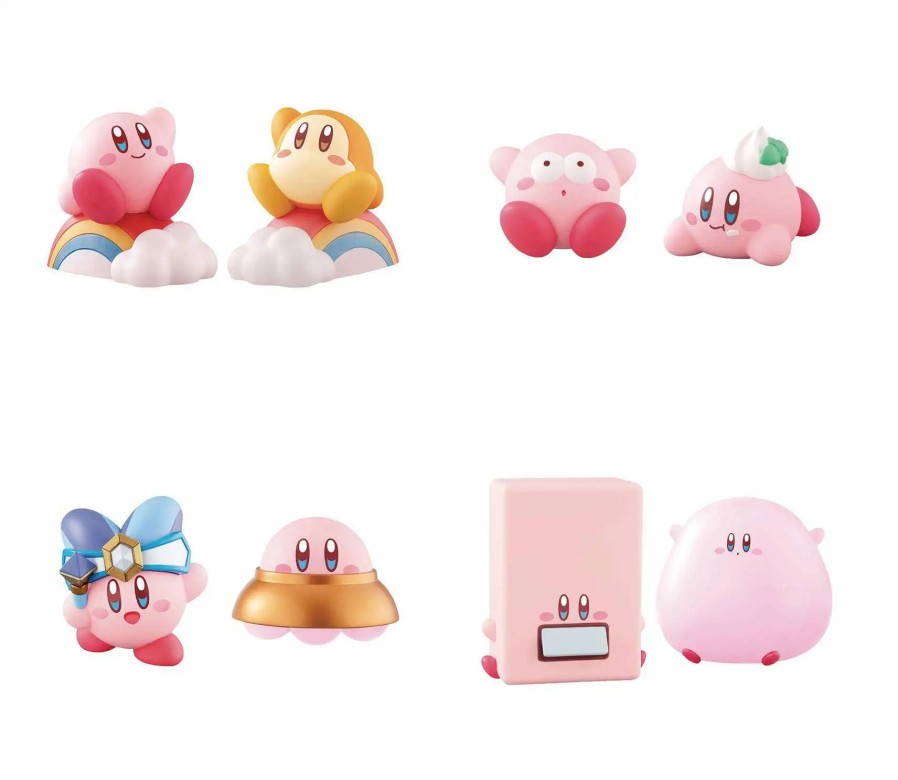 All Brands Bandai Shokugan | Kirby'S Dream Land Kirby Friends Vol. 4 2.5-Inch Box Of 12 Mini Figures (Pre-Order Ships August)