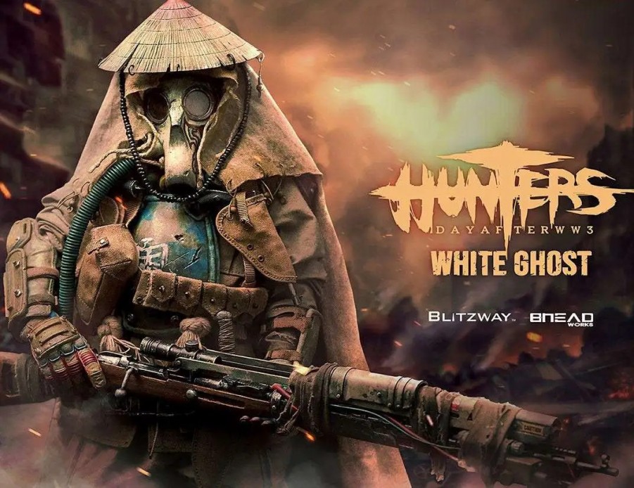 All Brands Blitzway | Hunters: Day After Wwiii White Ghost Action Figure