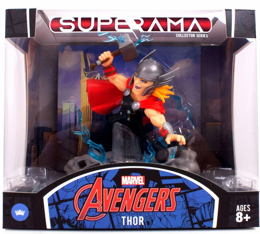 All Brands The Loyal Subjects | Marvel Superama Thor 5-Inch Figural Diorama