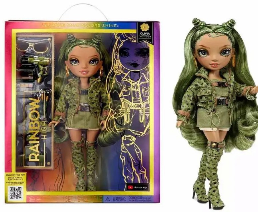 All Brands MGA Entertainment | Rainbow High Olivia Woods Fashion Doll