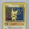 All Brands Wizards of the Coast | Pokemon Neo Genesis Pichu Rare Holo Graded Card #12 [Psa 8]