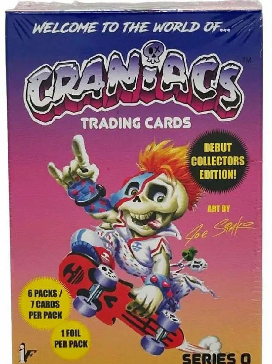 All Brands Ira Friedman Enterprises LLC | Craniacs 2023 Series 0 Trading Card Hobby Blaster Box [6 Packs]