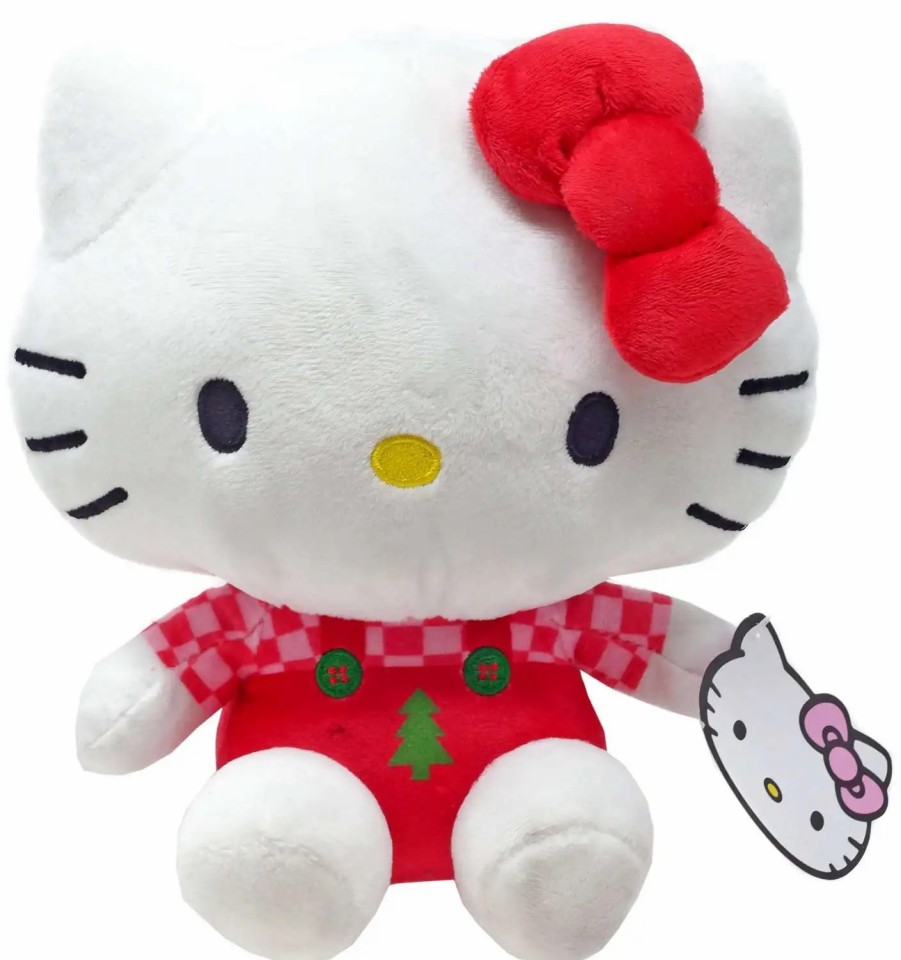 All Brands Fiesta | Sanrio Holiday Hello Kitty 12-Inch Plush [Christmas Tree Outfit]