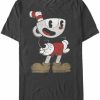 All Brands Fifth Sun Graphics | Cuphead Happy Pose T-Shirt [X-Large]