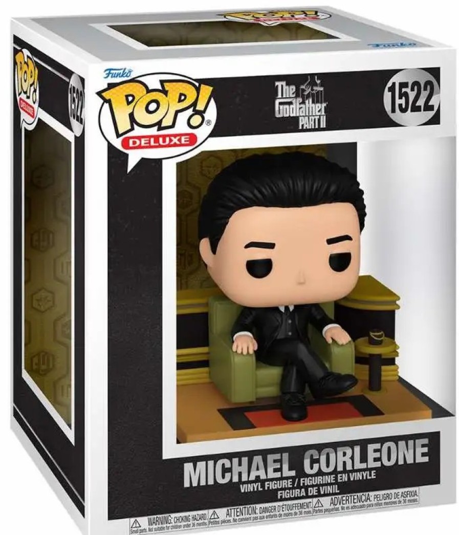 All Brands Funko | Funko The Godfather Part 2 Pop! Movies Michael Corleone Deluxe Vinyl Figure #1522 (Pre-Order Ships Febrmarchuary)