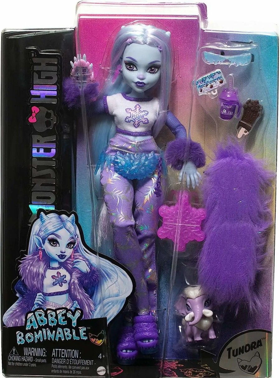 All Brands Mattel Toys | Monster High Abby Bominable Doll [With Tundra]