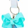 All Brands HER Accessories | Nickelodeon Jojo Siwa Iridescent Tassel With Mint Bow Keychain