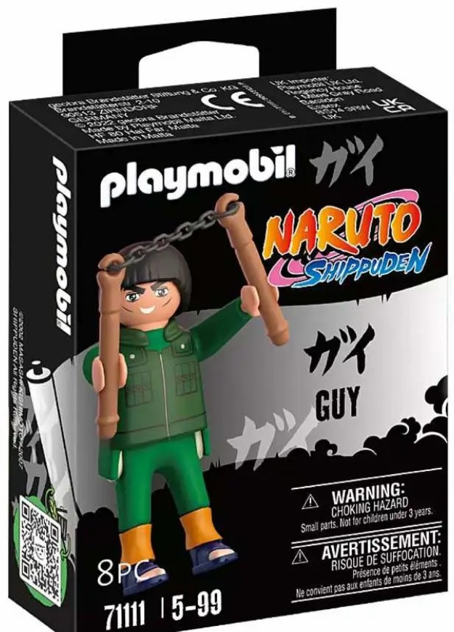 All Brands Playmobil | Playmobil Naruto Shippuden Guy Mini Figure #71111