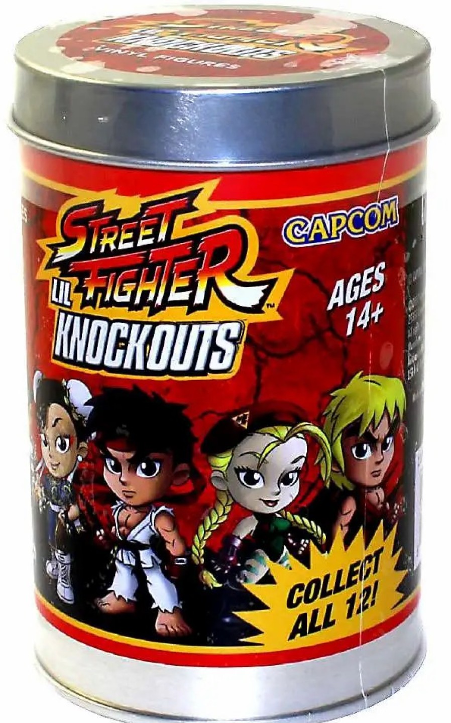 All Brands Cryptozoic Entertainment | Lil Knockouts Street Fighter 2.75-Inch Mystery Pack [1 Random Figure]