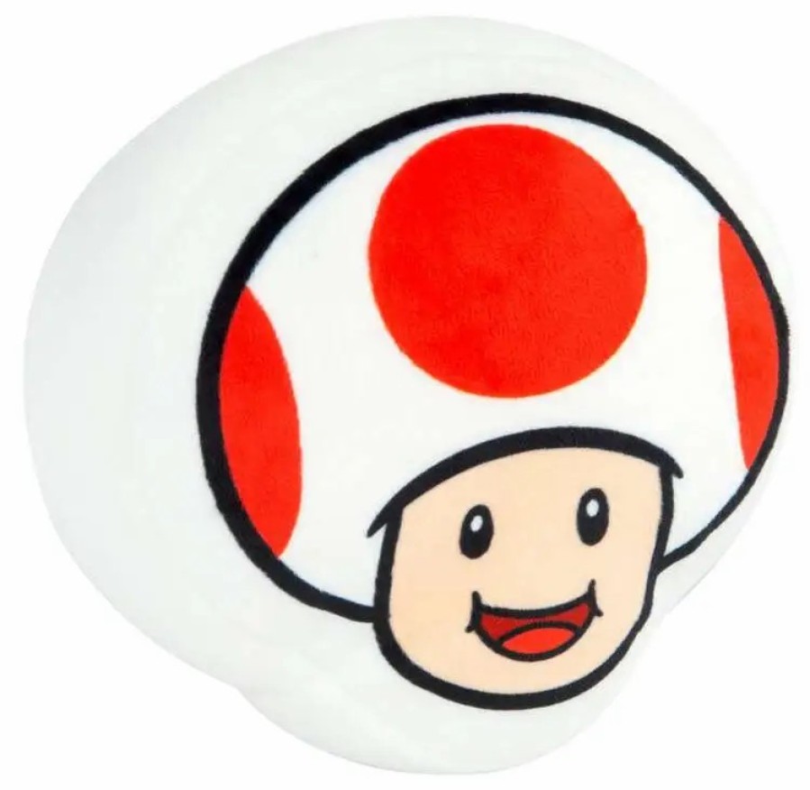 All Brands Tomy | Nintendo Super Mario Mocchi Mocchi Toad Junior 5-Inch Plush