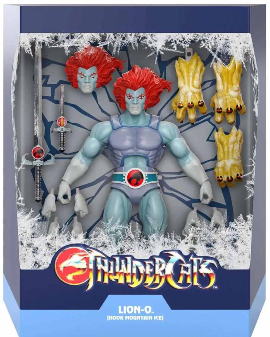 All Brands Super7 | Thundercats Ultimates Lion-O Exclusive Action Figure [Hook Mountain Ice]