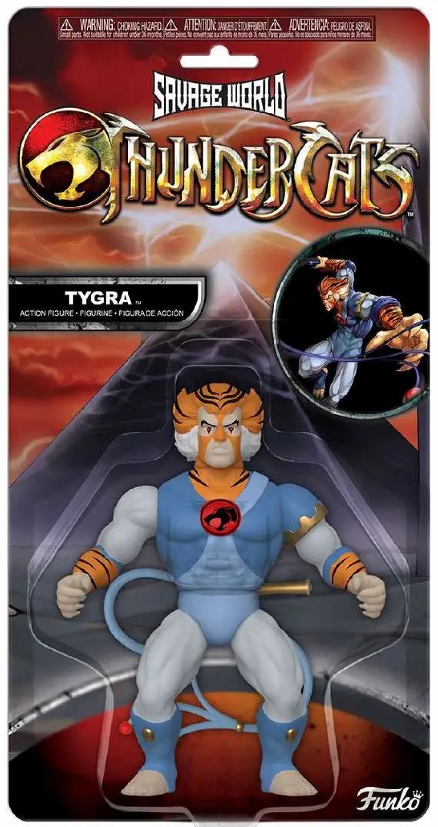 All Brands Funko | Funko Thundercats Savage World Tygra Action Figure [Wave 2]