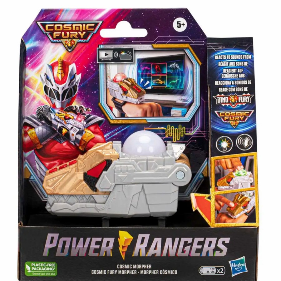 All Brands Hasbro Toys | Power Rangers Cosmic Fury Electronic Cosmic Morpher