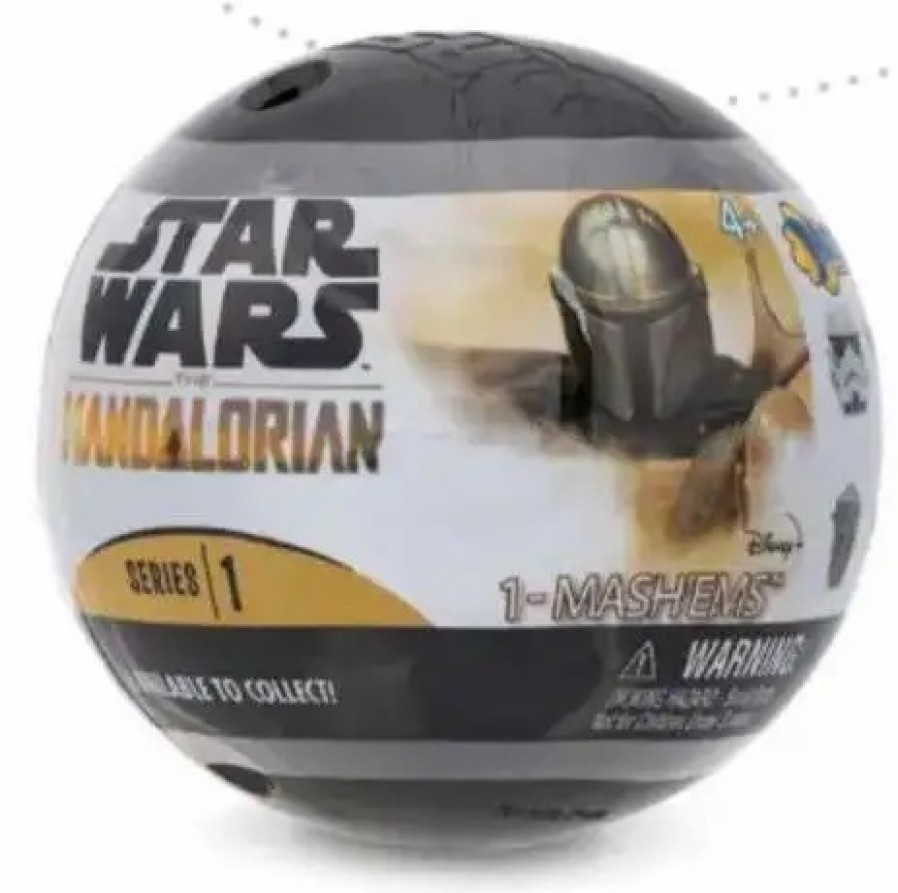 All Brands Tech4Kids | Star Wars Mashems Series 1 The Mandalorian Mystery Pack [1 Random Figure!]