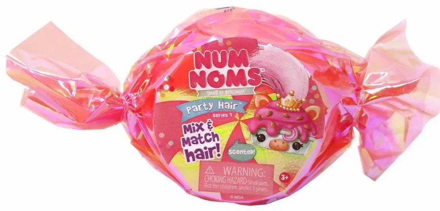 All Brands MGA Entertainment | Num Noms Series 1 Party Hair Mystery Pack [Mix & Match Hair]