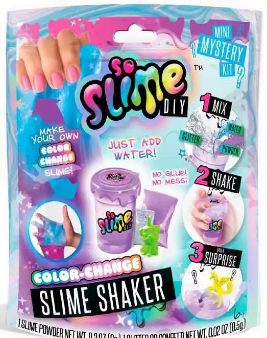 All Brands Canal Toys | So Slime Diy Slime Shaker Color Change Mini Mystery Kit Pack