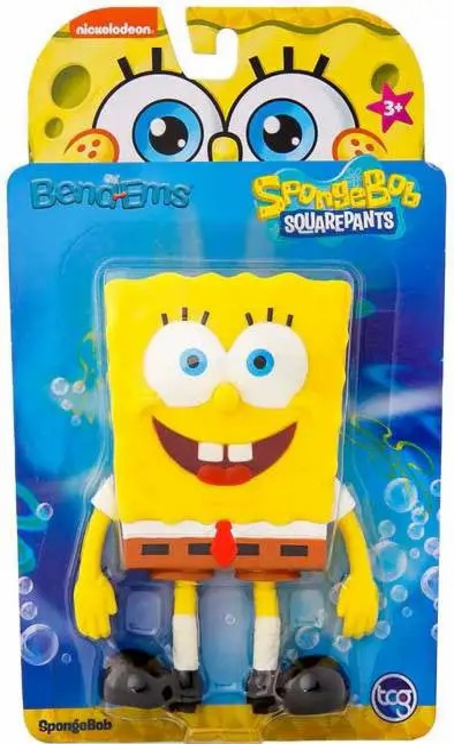 All Brands TCG Toys | Bend-Ems Spongebob Squarepants 4.5-Inch Bendable Figure