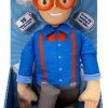 All Brands Jazwares | My Buddy Blippi Deluxe Talking Plush [Sound Effects!]