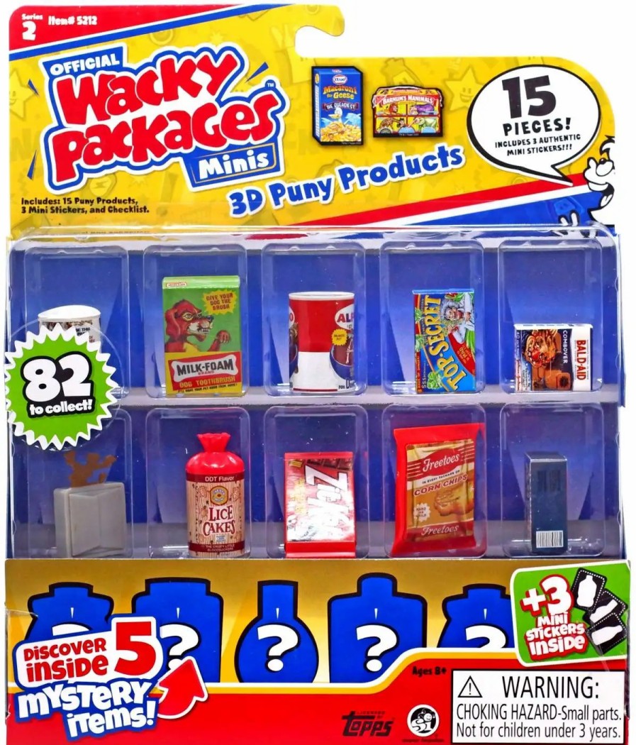 All Brands Super Impulse | World'S Smallest Wacky Packages Minis Series 2 Figure 15-Pack