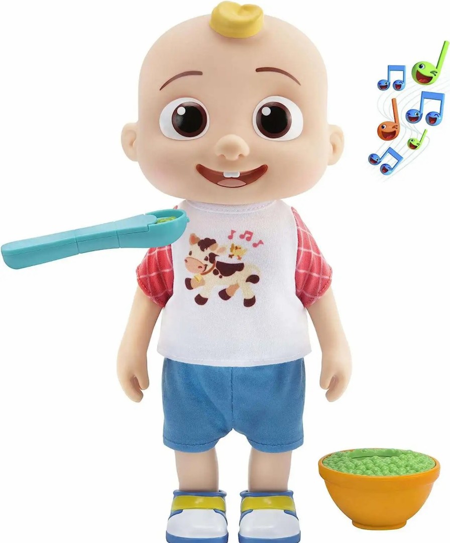 All Brands Jazwares | Cocomelon Jj Exclusive Deluxe Interactive Doll With Sound