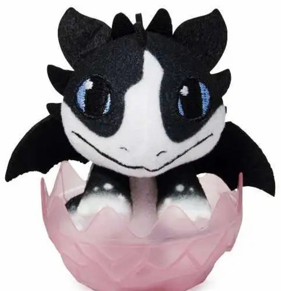 All Brands Spin Master | The Nine Realms Crystal Plush Dragons Thunder 3-Inch Mini Egg Plush