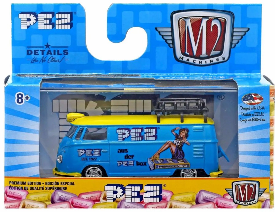 All Brands Castline | M2 Machines Pez '60 Vw Delivery Van Exclusive Diecast Vehicle