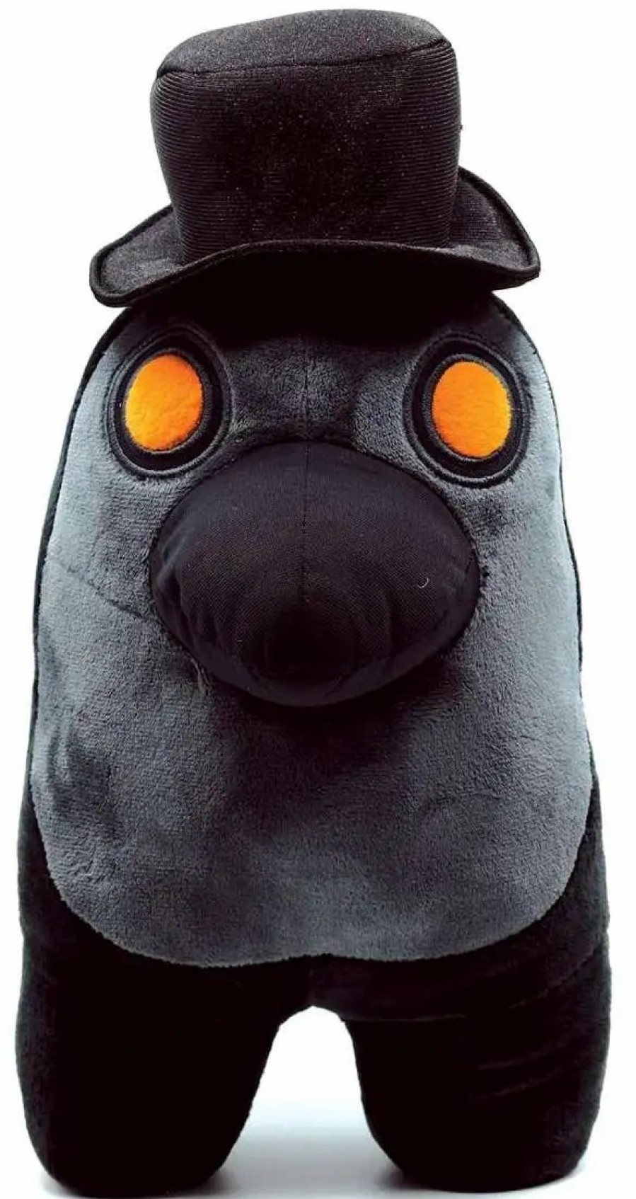 All Brands YuMe Toys | Among Us Black With Plague Doctor Mask 12-Inch Plush