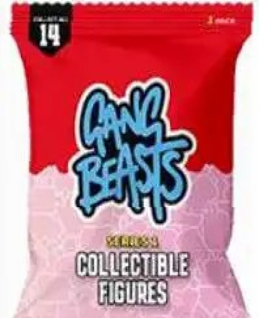 All Brands Gang Beasts | Mini Figure Gang Beasts Mystery Foil Pack [1 Random Figure] (Pre-Order Ships February)