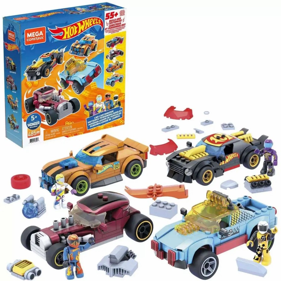 All Brands Mattel | Hot Wheels Mega Construx Car Customizer Set