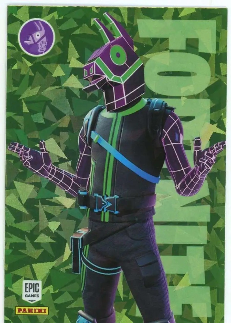 All Brands Panini | Fortnite 2021 Series 3 Cracked Ice Llion #141 [Epic Outfit]