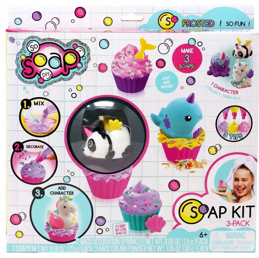 All Brands Canal Toys | So Soap Diy Frosted Soap Kit 3-Pack [Panda]